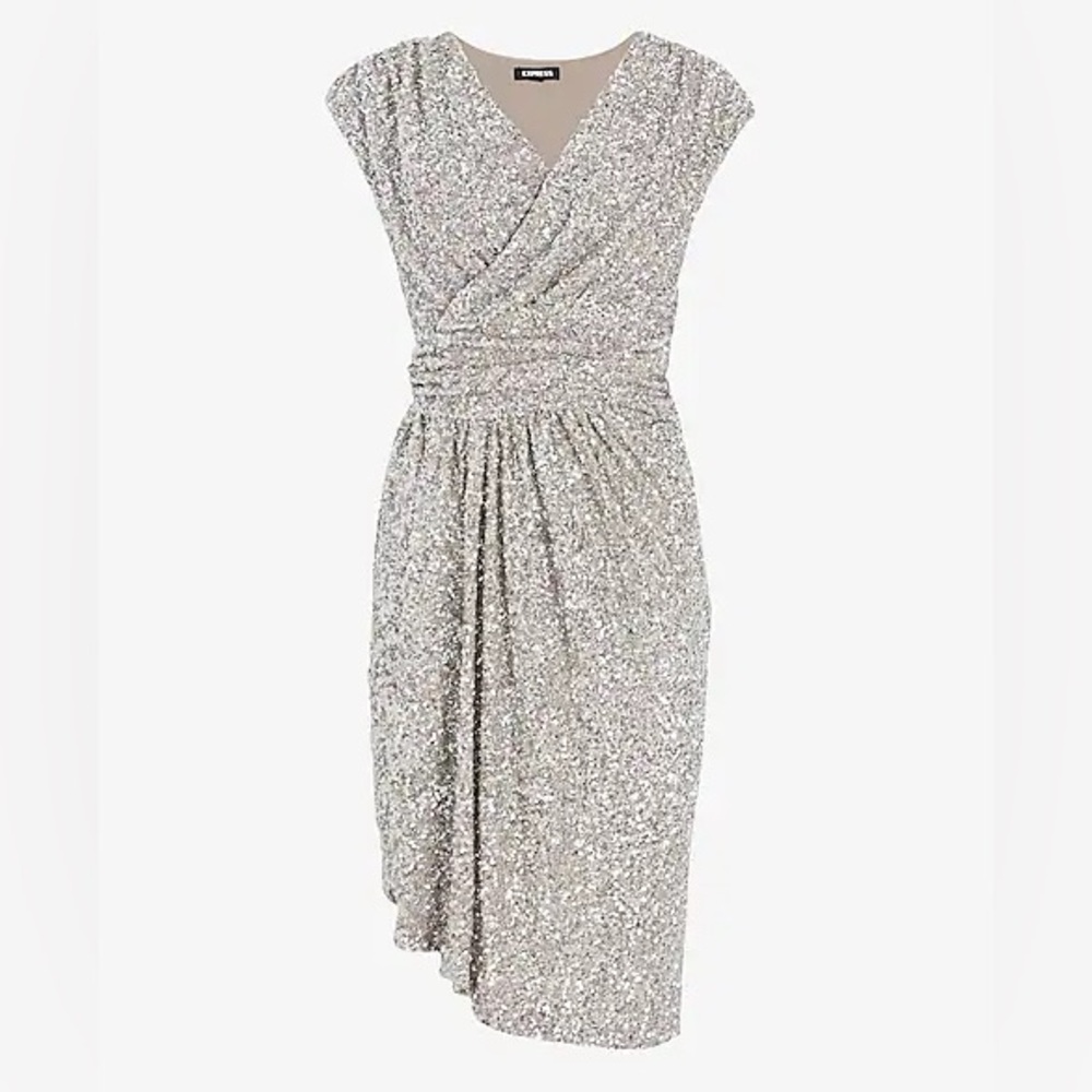 NEW Express Sequin Cocktail Dress